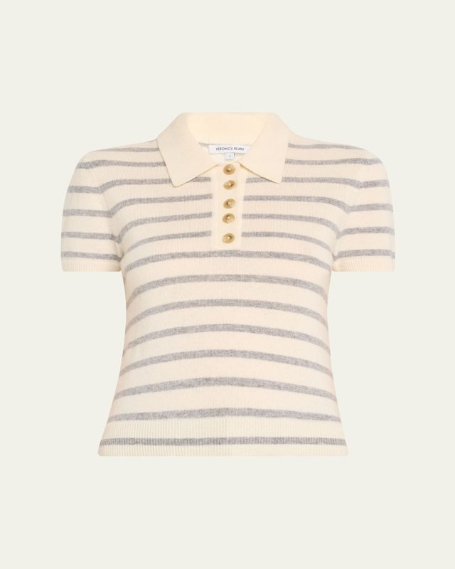 Brandt Cashmere Polo Top